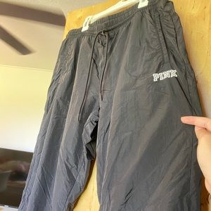VS PINK windbreaker sweatpants!